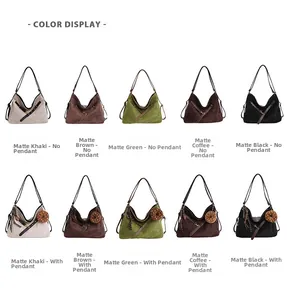 Multiple color options for high-quality tote bags including khaki, brown, and green
