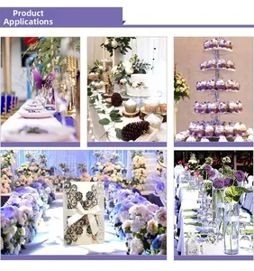 Laser-cut wedding invitation and butterfly cards shown in various banquet table settings
