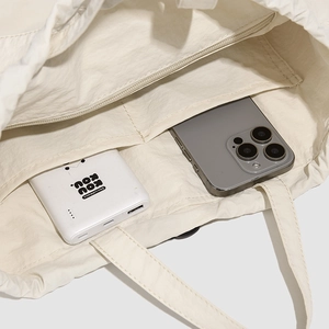 Macro view of the large capacity backpack interior showing functional storage pockets