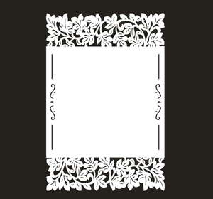 Lace Hollow Out Laser Cut Wedding Invitation Greeting Card Artificial Pearl Paper DIY Scrapbooking Notebook Decoration Floral