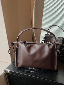 Damen PU Leder Falten Cloud Tasche Große Kapazität Nischen Design Knoten Dekor Schulter Crossbody Achseltasche Für Alltag Pendler