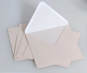 Elegant Pearlescent Paper Envelopes V-Flap Invitation Envelopes For Wedding Party Greeting Cards Stationary Gift Packing