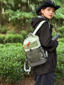 Sac à dos de randonnée léger vert olive de grande capacité pour le trekking et les voyages