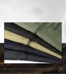 Detailed close-up showing five available colors of the comfortable outdoor tactical jacket