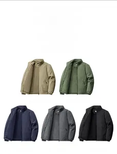 Vestes polaires pour hommes disponibles en coloris kaki, vert, bleu, gris et noir