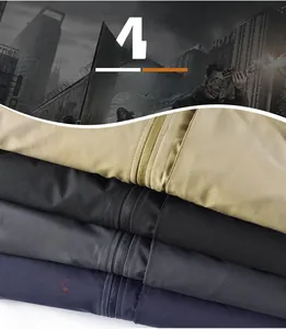 Detail of windproof tactical vest with thermal fleece lining in four versatile colors