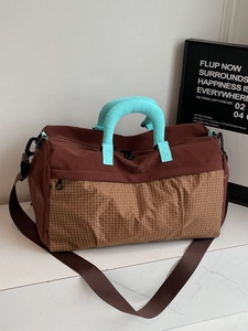 Large Capacity Travel Duffel Bag Waterproof Weekender Handbag With Shoulder Strap Lightweight Storage Gym Bag For Men Women