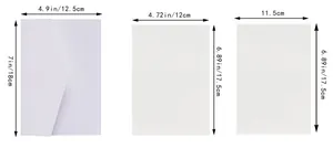 Guide détaillé des tailles pour enveloppes de mariage et cartes d'invitation