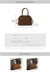 Detail showing the leopard print faux leather texture and vintage buckle on the tote bag
