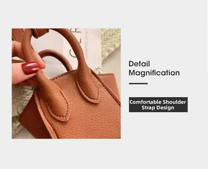 Detail magnification of comfortable shoulder strap with high-quality pebbled leather stitching
