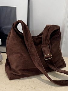 Sac Hobo Léopard Grande Capacité pour Femmes Sac Fourre-tout Vintage en Suédine Bandoulière Réglable Sac Décontracté