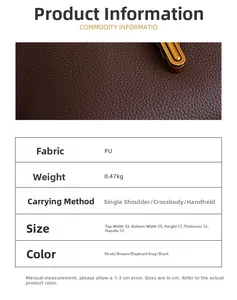 Detail of vintage bucket bag featuring pebbled PU leather texture and golden metal buckle