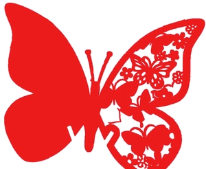Elegant Butterfly Shape Pearlescent Paper Place Cards Laser Cut Hollow Design Cup Cards For Wedding Banquet Party Table Decoration
