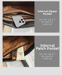 Interior view of tote bag showing zipper pockets and high capacity storage compartments
