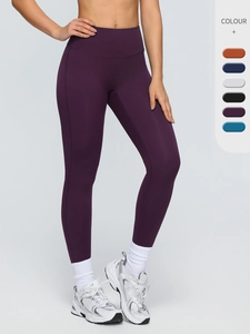 Women High Waist Yoga Pants Brushed Naked Feeling Butt Lift Tummy Control High Stretch Fitness Workout Sports Leggings