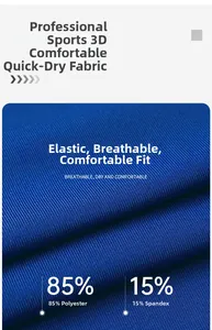 Close-up of breathable 3D texture on men's quick-dry sports fabric showing details