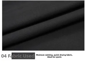 Close-up of moisture-wicking and quick-drying athletic fabric with fine knit texture