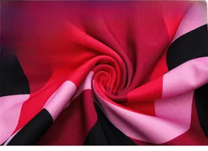Close-up of camouflage yoga shorts fabric showing high elasticity and quick-dry texture