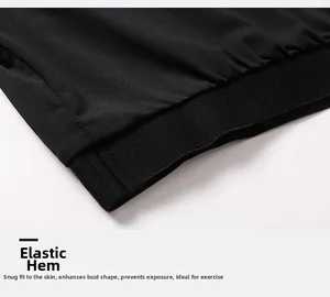 Detail of the elastic hem on black yoga pants for a secure and comfortable fit