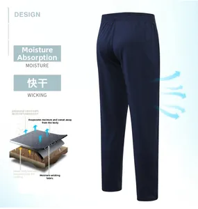 Vue détaillée du tissu multicouche à séchage rapide et évacuation de l'humidité pour pantalons
