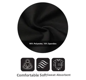 Macro view of high-stretch 90% polyester yoga shorts fabric with sweat-wicking texture