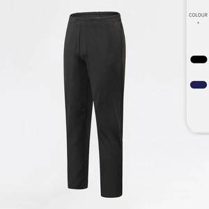 Pantalon de Sport à Séchage Rapide pour Hommes Jogging Respirant Pantalon de Survêtement Ample Avec Fermeture Éclair Cheville Fitness