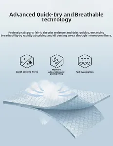 Macro detail of breathable honeycomb sports fabric with quick-dry moisture wicking tech