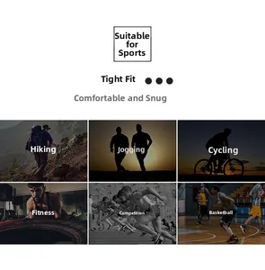 Short de sport moulant adapté pour la randonnée, la course et l'entraînement fitness