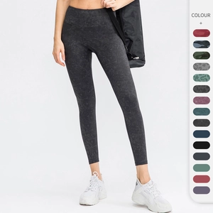 Women's High Waist Yoga Leggings Printed Tight Sports Pants Bottom For Fitness Gym Workout Athleisure Leggings