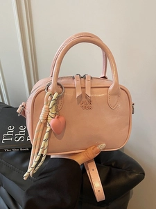 Sac à Main en Cuir PU Tendance Haut de Gamme pour Femmes Couleur Unie Sac à Bandoulière Polyvalent Petit Sac Carré