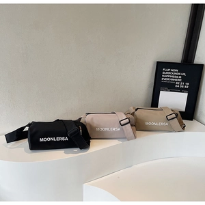 Detailed comparison of three cylinder crossbody bags in black, beige, and khaki with wide straps