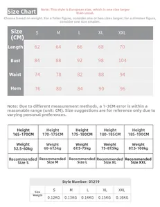Size chart for men's fitness shirt with measurements for S to XXL in CM and weight guides