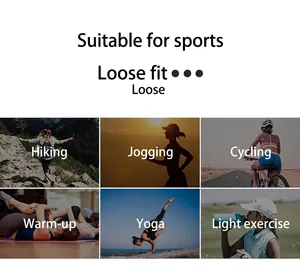 Pantalon de sport large pour femme idéal pour la randonnée, le jogging et le yoga