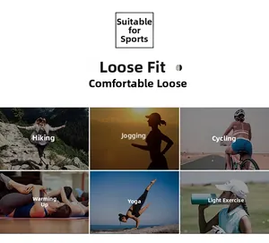 Lockere Jogginghose für Damen, ideal zum Wandern, Joggen, Radfahren, Yoga und Fitness