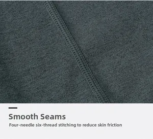 Detailed macro view of high-density knit fabric with reinforced flatlock seam stitching