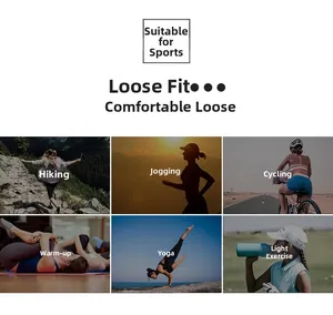 Loose fit quick-dry women's shirt for hiking, running, yoga, and outdoor training sessions