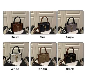Detailed grid view showcasing six color options with gold interlocking chain accents