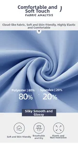 Detail view of breathable yoga top fabric made of 80% polyester and 20% spandex