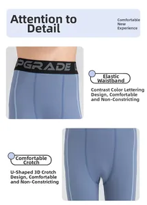 Detail view of boys athletic leggings featuring an elastic waistband and U-shaped crotch seam
