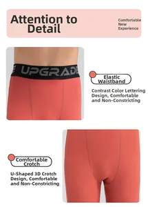 Détails du pantalon de sport séchage rapide pour garçon en tissu corail et taille élastique