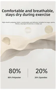 Dettaglio del tessuto traspirante elasticizzato in 80% poliestere e 20% spandex