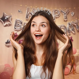 Sweet 16 Birthday Headband For Girls Rhinestone Zinc Alloy Tiara Hair Accessory Girls Party Celebration Gift Jewelry