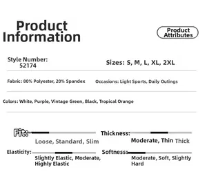 Detailed size chart and fabric specifications for the halter tennis golf dress