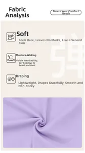 Détail macro du tissu élastique violet doux évacuant l'humidité pour soutien-gorge de sport