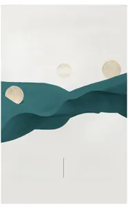 Detail of high-stretch teal fabric made of 80% polyester and 20% spandex material