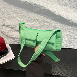 Borsa a Spalla Donna in Nylon Multitasche Leggera Casual Pendolarismo Stile Workwear Grande Capacità