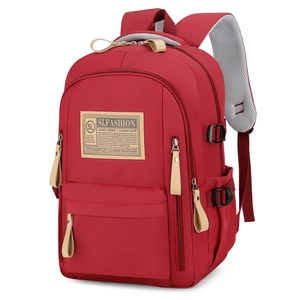Zaino in Tela a Grande Capacità Donna Resistente All'acqua Cartella Scolastica Casual Zainetto per Laptop Viaggio per Ragazze Studenti