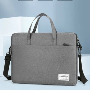 Slim Oxford Cloth Laptop Bag Waterproof Business Briefcase For Women Men Lightweight Handbag Office Travel Shoulder Bag