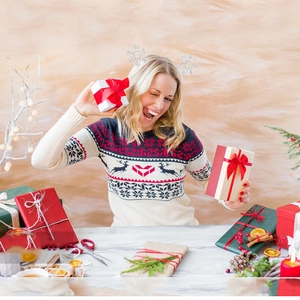 Serre-tête flocon de neige de Noël pour filles avec cristaux argentés pour fêtes festives