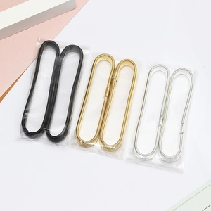 Elastic metal spring armbands in black gold and silver for shirt sleeve holder use